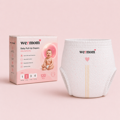 Daily Cloud Shield: All‑in‑One Pull On Diaper Care - Box of 2 (120 Diapers Total) angle 1