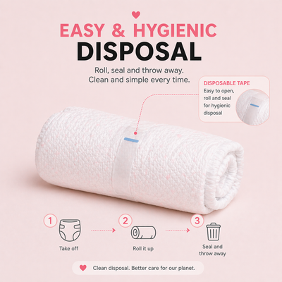 Daily Cloud Shield: All‑in‑One Pull On Diaper Care - Box of 2 (120 Diapers Total) angle 6